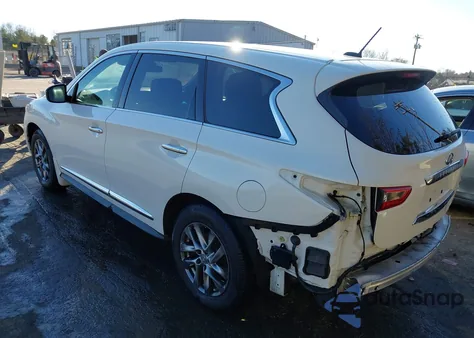 2013 Infiniti Jx35 z USA, uszkodzony, nr VIN 5N1AL0MM2DC313673